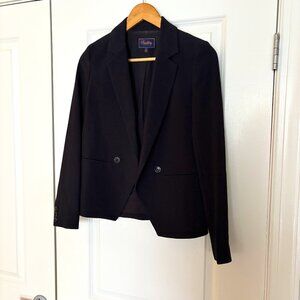 Never-Worn Buckley Tailors for Madewell Black Blazer